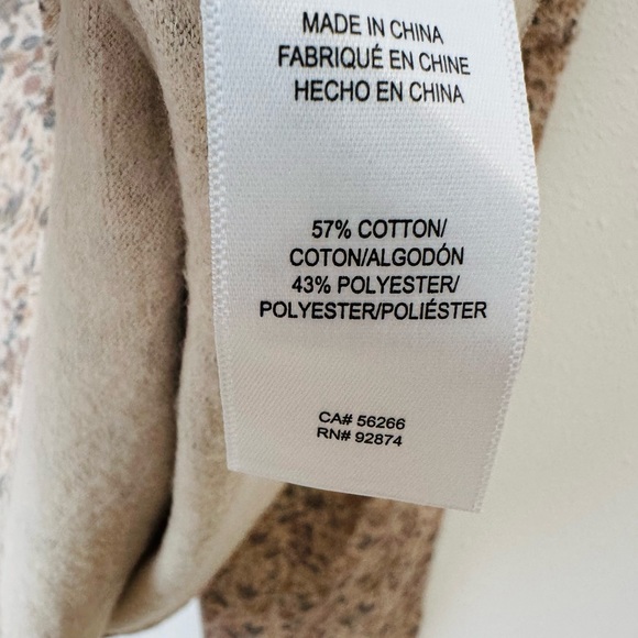 New Splendid Josephine Sweatshirt top pullover floral boho print - Picture 11 of 16